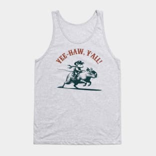 Yee-haw, y'all Funny Rodeo Tank Top